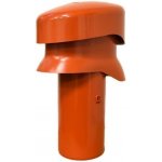 HPi Větrák dlouhý HPi Venduct pro prostup 100 mm cihlově červená – Sleviste.cz