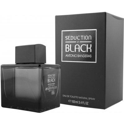 Antonio Banderas Seduction In Black toaletní voda pánská 100 ml – Hledejceny.cz