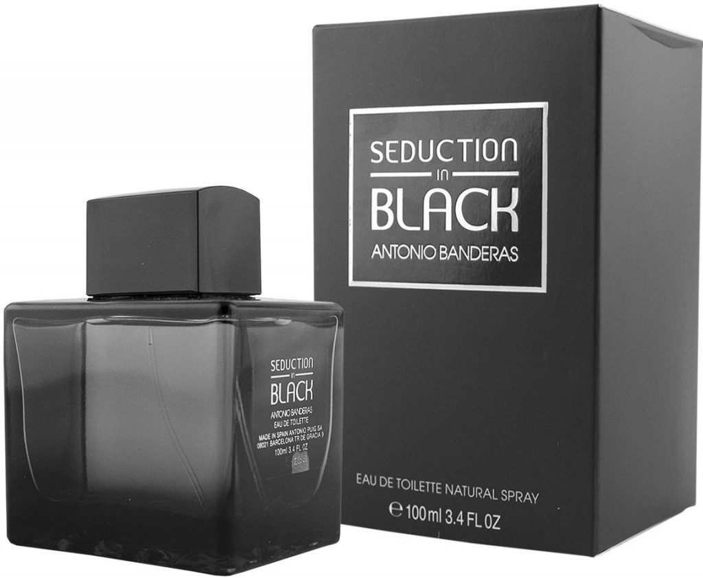 Antonio Banderas Seduction In Black toaletní voda pánská 100 ml