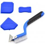 Špachtle s kartáčem na silikon GEKO G30143 4ks – Hledejceny.cz