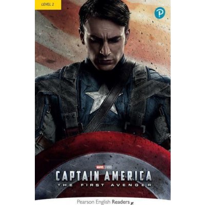 Pearson English Readers: Level 2 Marvel Captain America The First Avenger Bk + Code - Rollason Jane