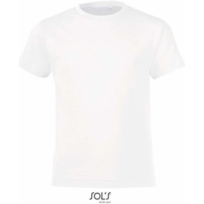 SOL'S dětské bavlněné tričko REGENT FIT White