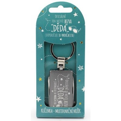 Nekupto Dárkové centrum Klíčenka - Multifunkční nožík - Dědeček – Hledejceny.cz