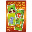 Karetní hra Černý Petr Pexeso Dueto 3v1: Mláďata