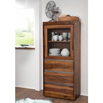 Bighome Round 147x63 cm palisandr hnědá – Hledejceny.cz