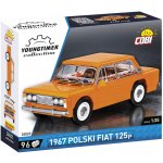 COBI 24522 Youngtimer Automobil Polski Fiat 125p – Zboží Dáma