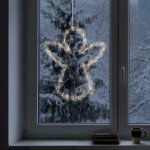 Haushalt international LED dekorace na okno Anděl – Zboží Dáma