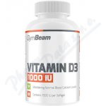 GymBeam Vitamín D3 1000 IU 120 kapslí – Zbozi.Blesk.cz