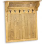 Nábytek z lesa PR701 předsíňová stěna masiv Rustikal 100 x 120 x 32 cm – Zboží Dáma