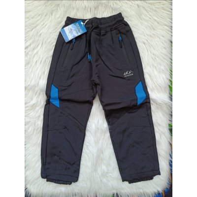 SEZON SF-2061 Chlapecké zateplené softshellové kalhoty černá – Zboží Mobilmania