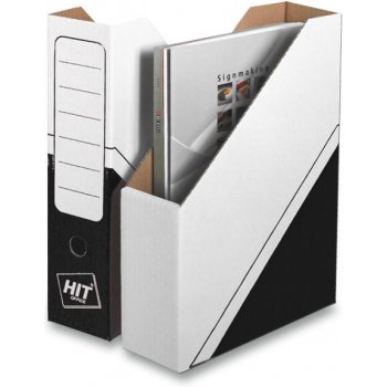 Hit Office Magazin box archivační box černý 305 x 225 x 75 mm
