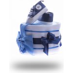 Plenkovky.cz Jednopatrový plenkový dort mini modrý – Zboží Mobilmania