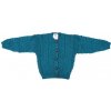 Dětský svetr Vlnka Dětský vlněný svetr S15 modrá