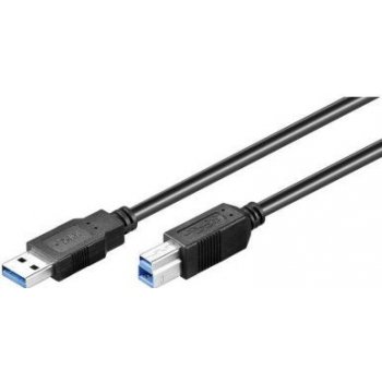 Goobay 96119 USB 3.0 USB A vidlice, USB B vidlice, 5m, černý