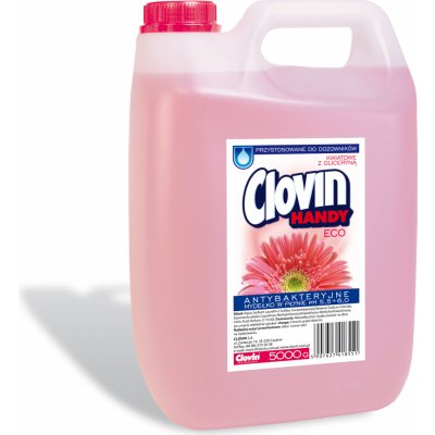 Clovin antibakteriální tekuté mýdlo květiny 5 l