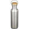 Termosky Klean Kanteen Reflect w Bamboo Cap brushed stainless 800 ml