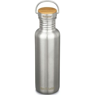 Klean Kanteen Reflect w Bamboo Cap brushed stainless 800 ml