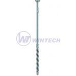 Hobotec vrut pro dřev. s vrt. ZH T25 6x160 ZB / balení 100 ks – Sleviste.cz