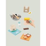 Janod dřevěný vozík BricoKids s magnetickými doplňky – Zboží Dáma