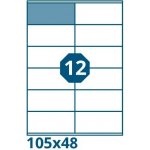 KZK tiskárna Print etikety A4 - 105 x 48 mm - 100 ks – Sleviste.cz