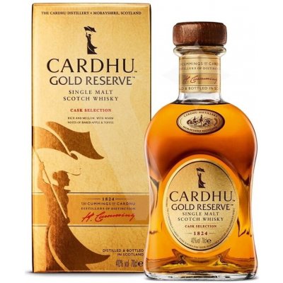 Cardhu Gold Reserve Single Malt Whisky 40% 0,7 l (holá láhev)