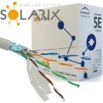 Solarix SXKD-5E-UTP-PVC Patch, UTP kat. 5e, 305m, šedý – Sleviste.cz