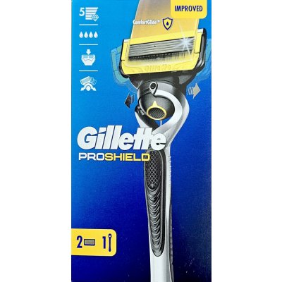 Gillette Fusion5 ProShield + 2 ks hlavic – Hledejceny.cz