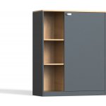 Enprag Plechová skříň s policemi a nikou – Hledejceny.cz