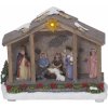 Vánoční osvětlení STAR TRADING Nativity LED dekorativní světlo baterie 19 cm