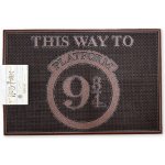 CurePink Harry Potter Tahle cesta k nástupišti 9 3/4 červená 60 x 40 cm – Zboží Dáma