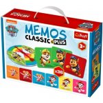 Trefl Pexeso Memos Classic & Plus Paw Patrol/Tlapková patrola – Zboží Mobilmania