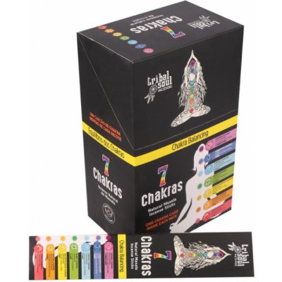 Tribal Soul Vonné tyčinky Seven Chakras Masala 15 g – Hledejceny.cz