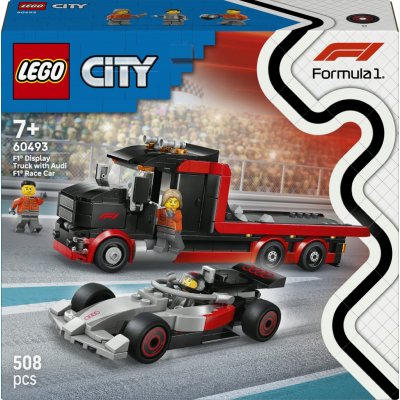 LEGO® City 60493 Výstavní náklaďák F1® se závodním autem Audi F1® – Zboží Živě