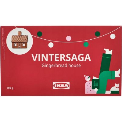 Vitersaga Perníková chaloupka k sestavení 300 g – Zboží Dáma