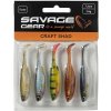 Návnada a nástraha Savage Gear Craft Shad Clear Water Mix 8,8cm 5ks