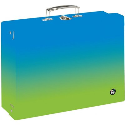 Oxybag lamino Hranatý A4 Oxy Ombre Blue- green – Zboží Dáma