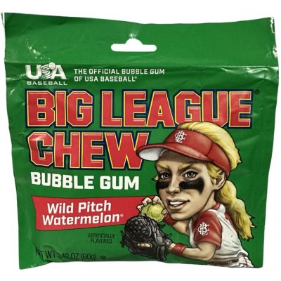 Big League Chew Bubble Gum Watermelon 60 g – Zboží Dáma