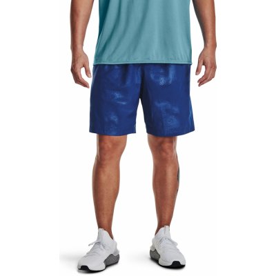 Under Armour Woven Emboss Short Blue – Zboží Mobilmania