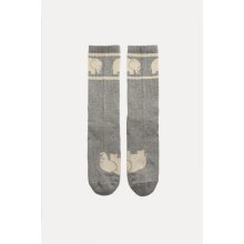 Trendsplant Organic Cotton Athletic Socks Grey