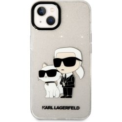 Karl lagerfeld IML Glitter Karl and Choupette NFT iPhone 13 čiré