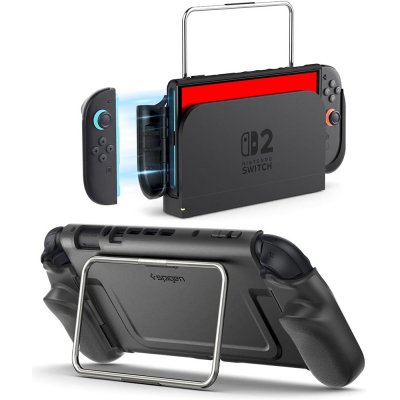 Spigen Dual Grip Nintendo Switch 2 Black – Zboží Mobilmania