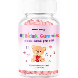 MOVídek Gummies Multivitamín pro děti 60 ks