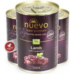 NUEVO Cat Senior Jehněčí s brusinkami 400 g – Hledejceny.cz