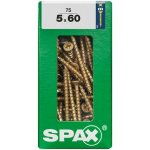 Spax Yellox Univerzální vrut, ø 5 × 60 mm, PZ2, zápustná hlava, 75 ks 4081020500607 – Hledejceny.cz