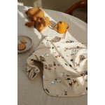 Liewood Nepromokavý bryndák s rukávy Merle Farm / Sandy – Zboží Dáma