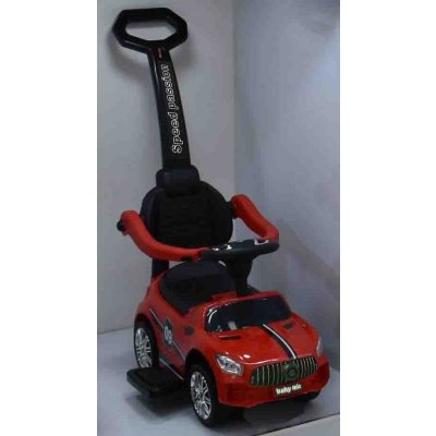 Baby Mix s tyčí Racer červené – Zboží Mobilmania