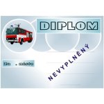 VIZINGR Hasiči diplom A4 č.13 – Zboží Dáma