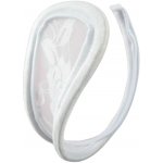 STD Invisible Strapless C-String Transparent Floral Lace White – Zboží Dáma