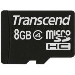 Transcend microSDHC 8 GB Class 4 TS8GUSDC4 – Zboží Mobilmania