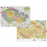 ČR administrativní/kraje: mapa A3 – Hledejceny.cz